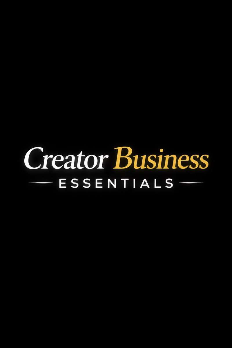 Creator Business Essentials